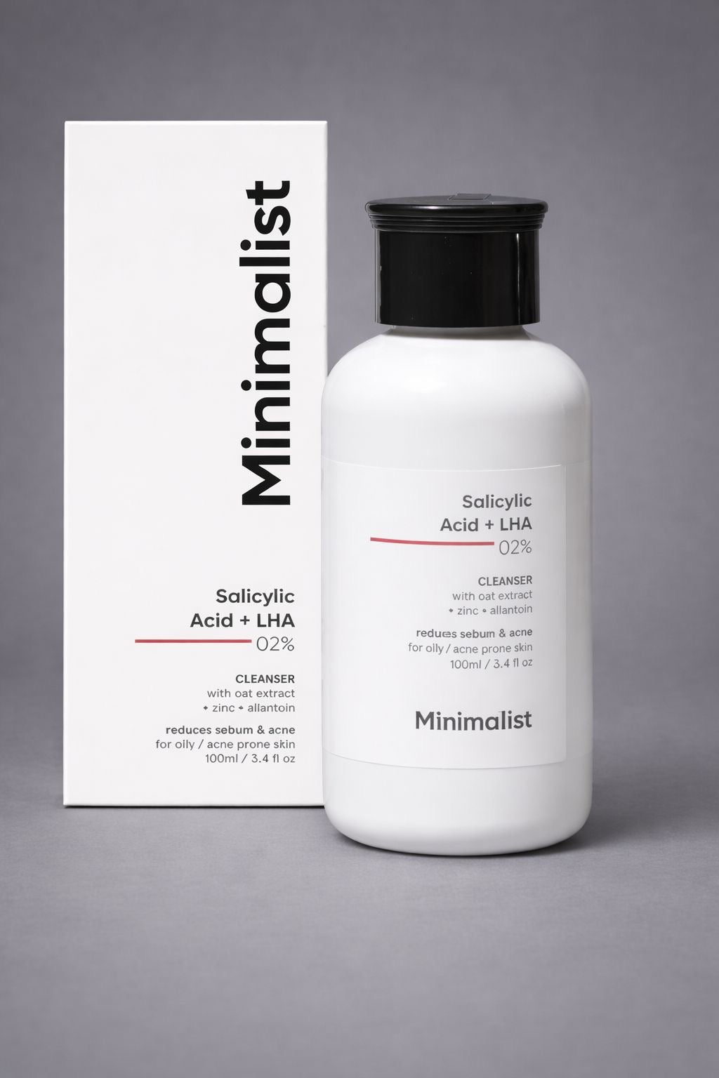 Minimalist Salicylic Acid + LHA 2% Cleanser